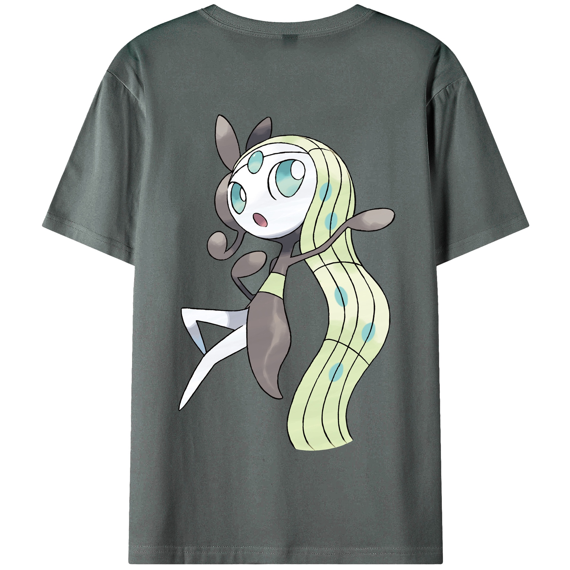 （画像用） ポケットモンスター Pokémon 綿100％半袖Tシャツ（背面プリント）